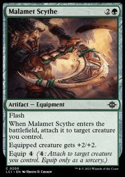 Malamet Scythe - The Lost Caverns of Ixalan (Common) [LCI-200] Immagine principale del prodotto