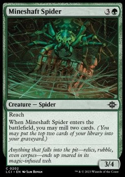 Mineshaft Spider - The Lost Caverns of Ixalan (Common) [LCI-202] Immagine principale del prodotto