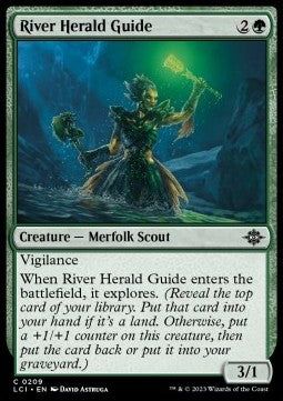 River Herald Guide - The Lost Caverns of Ixalan (Common) [LCI-209] Hover Image