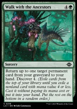 Walk with the Ancestors - The Lost Caverns of Ixalan (Common) [LCI-218] Immagine principale del prodotto