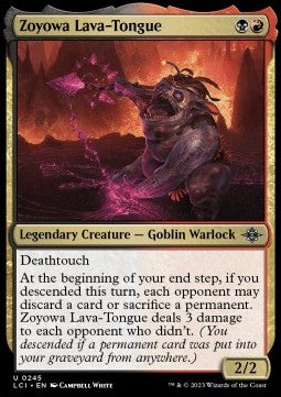 Zoyowa Lava-Tongue - The Lost Caverns of Ixalan (Uncommon) [LCI-245] Immagine principale del prodotto