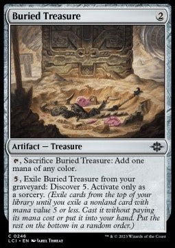 Buried Treasure - The Lost Caverns of Ixalan (Common) [LCI-246] Immagine principale del prodotto