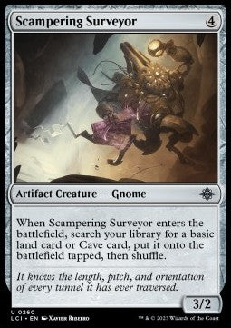 Scampering Surveyor - The Lost Caverns of Ixalan (Uncommon) [LCI-260] Immagine principale del prodotto