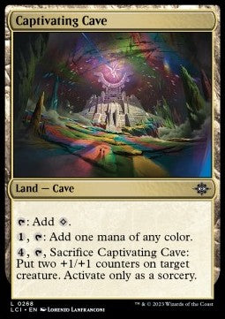 Captivating Cave - The Lost Caverns of Ixalan (Land) [LCI-268] Hover Image