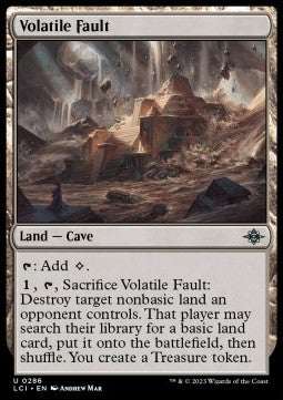 Volatile Fault - The Lost Caverns of Ixalan (Uncommon) [LCI-286] Hover Image