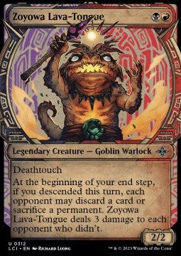 Zoyowa Lava-Tongue - The Lost Caverns of Ixalan: Extras (Uncommon) [XLCI-312] Hover Image