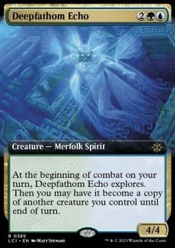 Deepfathom Echo - The Lost Caverns of Ixalan: Extras (Rare) [XLCI-385] Hover Image