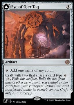 Eye of Ojer Taq // Apex Observatory - Commander: The Lost Caverns of Ixalan (Mythic) [LCC-15] Hover Image