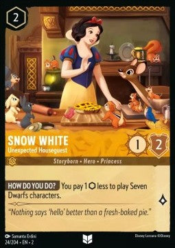 Snow White - Unexpected Houseguest - Rise of the Floodborn (Uncommon) [2ROF-24] Hover Image