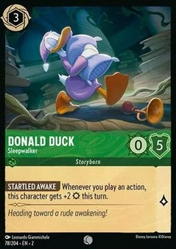Donald Duck - Sleepwalker - Rise of the Floodborn (Common) [2ROF-78] Image principale du produit