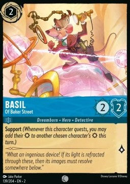 Basil - Of Baker Street - Rise of the Floodborn (Common) [2ROF-139] Image principale du produit