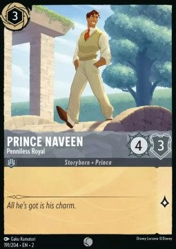Prince Naveen - Penniless Royal - Rise of the Floodborn (Common) [2ROF-191] Hover Image