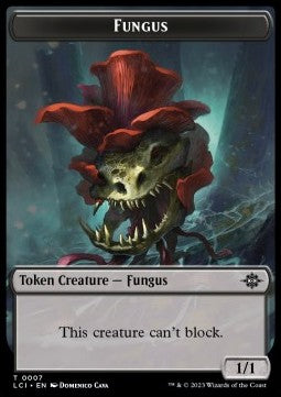 Fungus Token (B 1/1) // Treasure Token (V.1) - The Lost Caverns of Ixalan: Tokens (Token) [TLCI-T 7/18] Image principale du produit