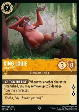 King Louie - Jungle VIP - Rise of the Floodborn (Super Rare) [2ROF-12] Image principale du produit