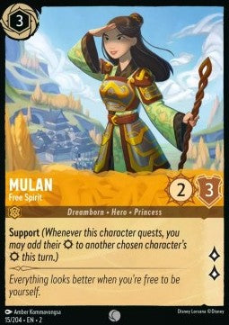 Mulan - Free Spirit - Rise of the Floodborn (Common) [2ROF-15] Hover Image