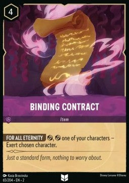Binding Contract - Rise of the Floodborn (Uncommon) [2ROF-65] Hover Image