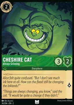 Cheshire Cat - Always Grinning - Rise of the Floodborn (Uncommon) [2ROF-74] Hover Image