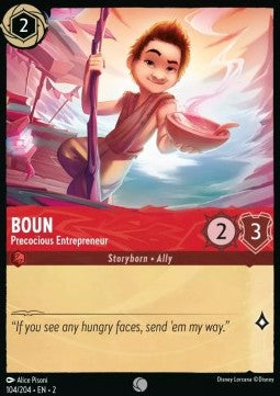 Boun - Precocious Entrepreneur - Rise of the Floodborn (Common) [2ROF-104] Image principale du produit