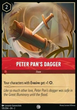 Peter Pan's Dagger - Rise of the Floodborn (Common) [2ROF-135] Image principale du produit