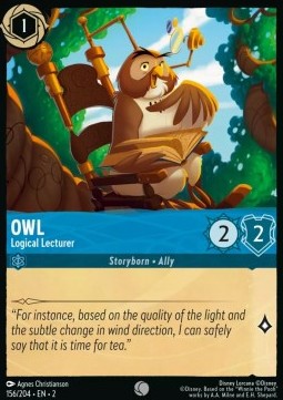 Owl - Logical Lecturer - Rise of the Floodborn (Common) [2ROF-156] Image principale du produit