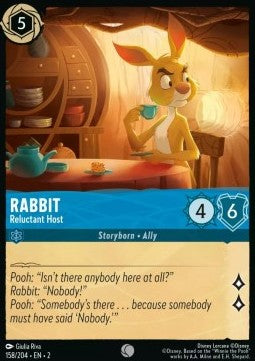 Rabbit - Reluctant Host - Rise of the Floodborn (Common) [2ROF-158] Image principale du produit