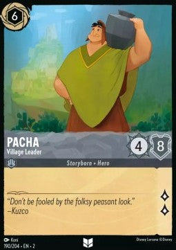 Pacha - Village Leader - Rise of the Floodborn (Uncommon) [2ROF-190] Hover Image