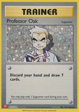 Professor Oak - Pokémon Trading Card Game Classic: Charizard & Ho-Oh ex Deck (Fixed) [CLC-023] Image principale du produit