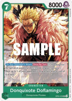 Donquixote Doflamingo (OP05-029) - Awakening of the New Era (Uncommon) [OP05-029] Main image
