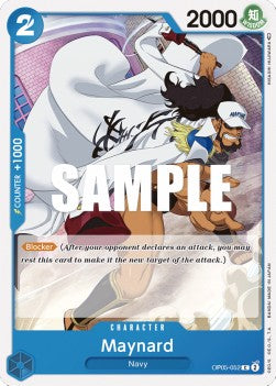 Maynard (OP05-052) - Awakening of the New Era (Common) [OP05-052] Hover Image