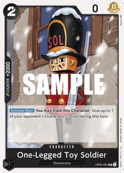 One-Legged Toy Soldier (OP05-081) - Awakening of the New Era (Uncommon) [OP05-081] Hauptbild