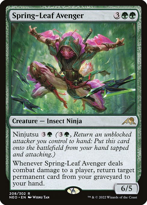 Spring-Leaf Avenger – Kamigawa: Neon Dynasty (NEO-208) Magic: The Gathering card | LC-REM-20260804-15339670339916-74b1ba9c-ee62-461f-8422-f791274e2f1c