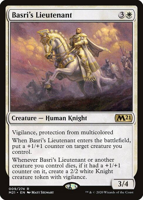 Basri's Lieutenant – Core 2021 (M21-9) Magic: The Gathering card