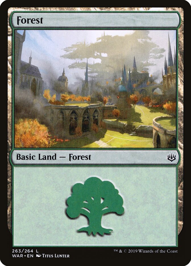 Forest (V.2) - War of the Spark (Land) [WAR-263]