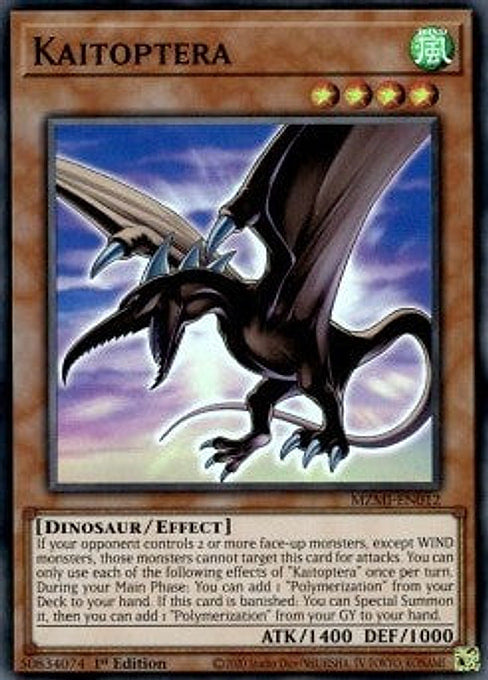 Kaitoptera — Maze of Millennia (MZMI-012) Yu-Gi-Oh! card Image principale du produit