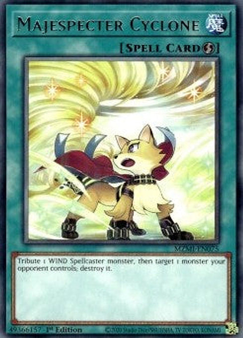 Majespecter Cyclone — Maze of Millennia (MZMI-075) Yu-Gi-Oh! card Main image
