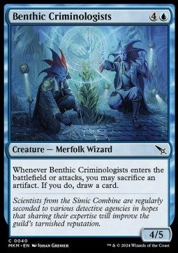 Benthic Criminologists - Murders at Karlov Manor (Common) [MKM-40] Hauptbild