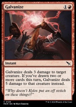 Galvanize - Murders at Karlov Manor (Common) [MKM-128] Hauptbild