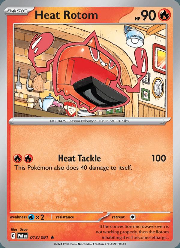 Heat Rotom - Paldean Fates (Rare) [PAF-013] Hauptbild