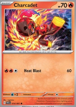 Charcadet - Paldean Fates (Common) [PAF-014] Hover Image
