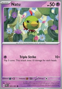 Natu - Paldean Fates (Common) [PAF-025] Hover Image