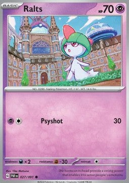 Ralts - Paldean Fates (Common) [PAF-027] Hover Image