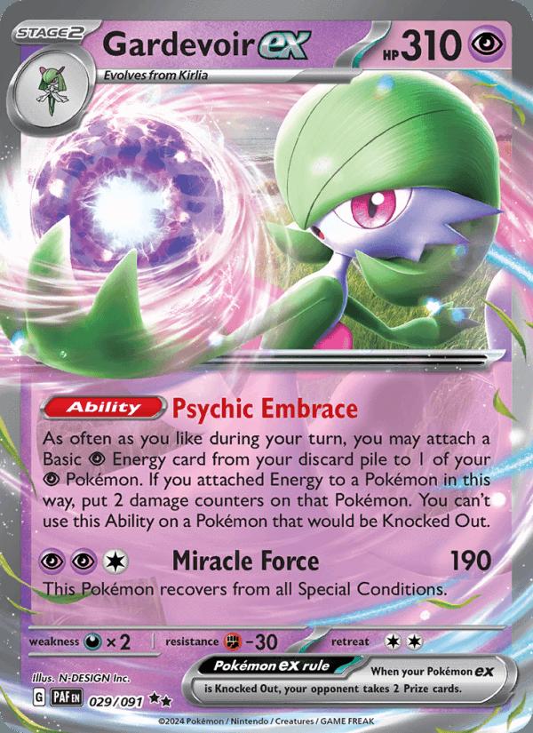 Gardevoir ex - Paldean Fates (Double Rare) [PAF-029] Hoofdafbeelding