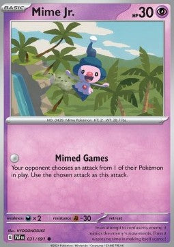 Mime Jr. - Paldean Fates (Common) [PAF-031] Hover Image