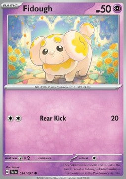 Fidough - Paldean Fates (Common) [PAF-038] Hover Image