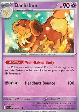 Dachsbun - Paldean Fates (Uncommon) [PAF-039] Hover Image