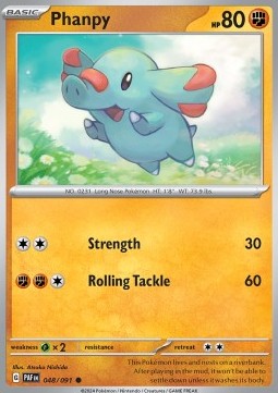 Phanpy - Paldean Fates (Common) [PAF-048] Immagine principale del prodotto