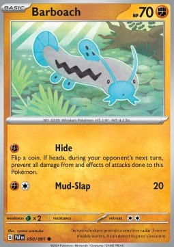 Barboach - Paldean Fates (Common) [PAF-050] Hover Image