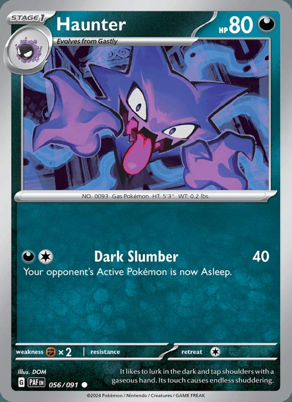 Haunter - Paldean Fates (Common) [PAF-056] Image principale du produit
