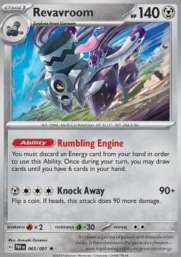 Revavroom - Paldean Fates (Rare) [PAF-065] Hover Image