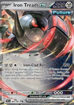 Iron Treads ex - Paldean Fates (Double Rare) [PAF-066] Imagen principal del producto